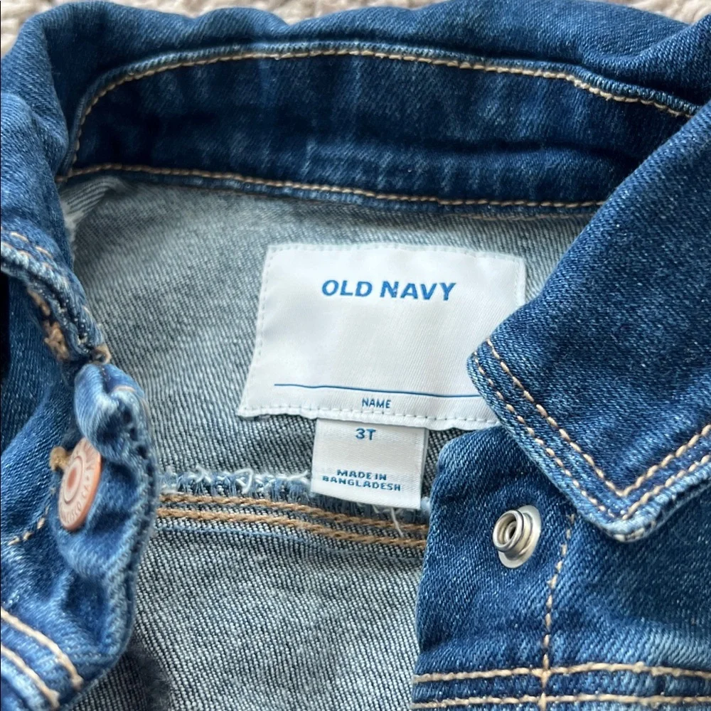 Old Navy Toddler Blue Denim Jean Jacket